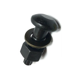 Pr-Mch Package of 10, 3/4-10 x 2" Tension Control Bolt Assembly A325 Plain W/Nut + Washer Set Kit #DR-D4403D