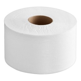 Select Compact Jumbo Jr. Toilet Paper Roll, 2-Ply, 550 Feet, 7 Inch Diameter, 12/Case, White