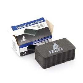 K-N12WBWM Whiteboard Eraser Kangaro Mini Magnetic Size 33 x 57 x 22 mm Black