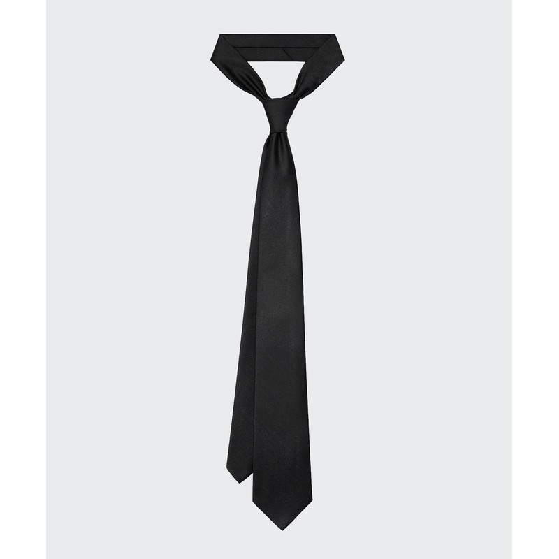 Musinsa Standard Silk Solid Tie [Black]