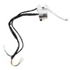 Gatuida Motorcycle Switch Handle User-Friendly Design Headlight Brake Lever for