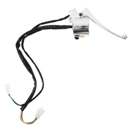 Gatuida Motorcycle Switch Handle User-Friendly Design Headlight Brake Lever for Mini Bike