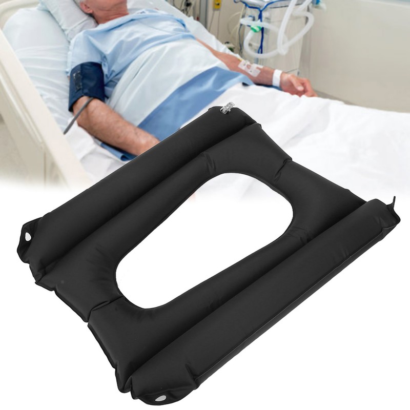 Elderly Care Anti Bedsore Toilet Seat Pad Inflatable Washable Sitting