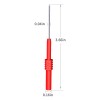 Peakelect 2PCS Back Probe Pins Flexible Bendable Test Probes for