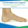 VIVEsole Arch Support Pads (12 Pack) Adhesive Felt Foot Insert