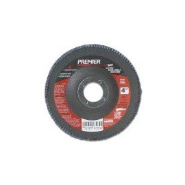 Carborundum 5539570542 Premier Red Zirconia Alumina Type 27 Fat Boy Flap Discs- (1 Unit)