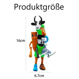 CPRNQY Brainrot Figures, Italian Brain Red Hybrid Figure, Funny 3D Collectible Figure for Decoration and Collectors, Unique Design for Office and Shelf, Fans