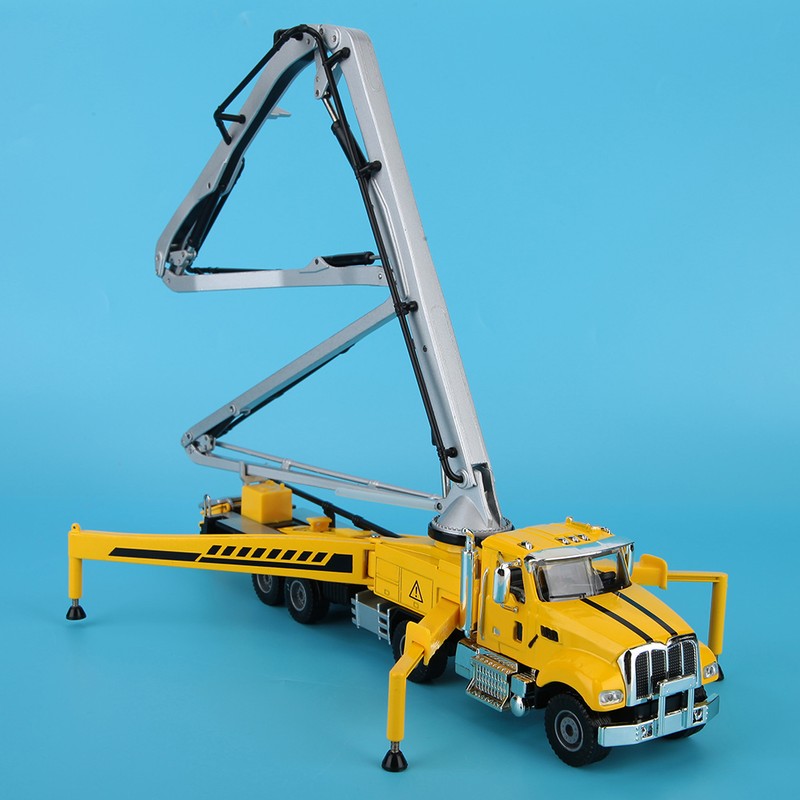 1/55 Concrete Pump Truck Model Engineering Car Alloy Vehicle Kids