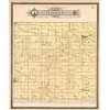 Historic 1903 Wall Map - Standard Atlas of Kendall County,