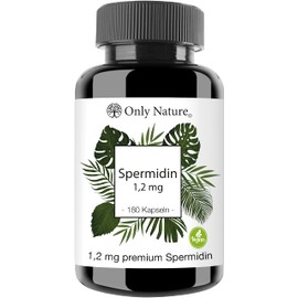 Only Nature® idine 2.4 mg per daily dose (180 capsules) - extra high dose - produced in Germany and laboratory tested - vegan - made from wheat germ extract