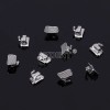 AZDENT Dental Orthodontic Buccal Tubes 2nd Molar Monoblock Roth 022