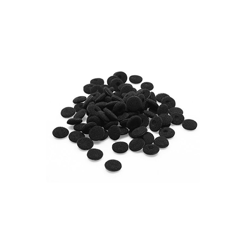 Shapenty Black Soft Foam Earbuds Cushions Earphone Headphone Cap Protector
