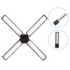 LED Folding Fill Light Desktop Bracket 5 Levels Fill Lighting