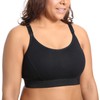 Gratlin Women’s Cotton Nursing Bra Without Underwire, Large Sizes Maternity