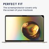 kwmobile Screen Protector for Apple Macbook Air 13.6 M3 2024