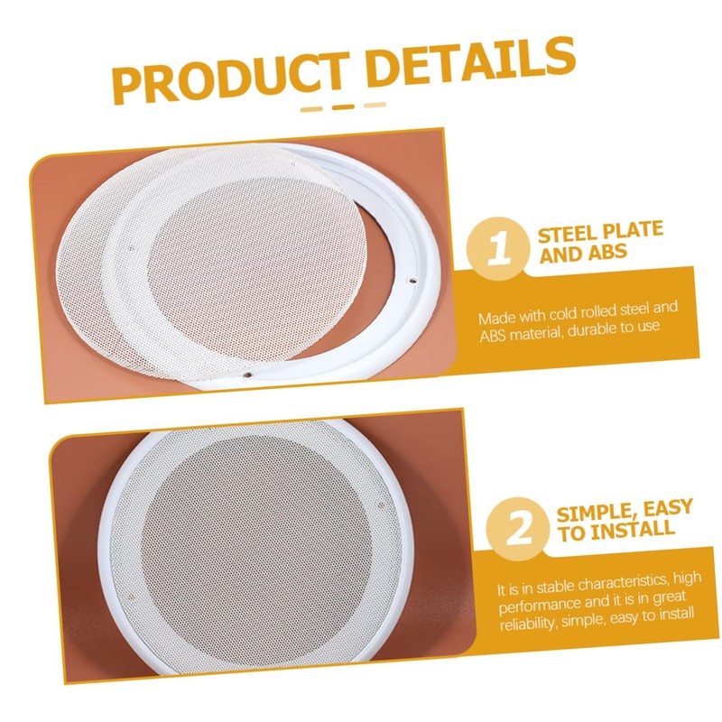 COHEALI 2Pcs Speaker Grill Cover for Car Replacement Protection Net