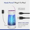 Bug Zapper, Indoor and Outdoor UV LED Mosquito Zapper Trap