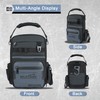 MELOTOUGH Small Tool Backpack for Men 30 Multi-Storage Pockets Heavy