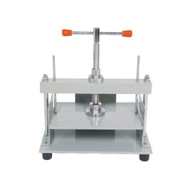 INTBUYING A4 Steel Notes Invoice Bookbinder Press Screw Bookbinding Financial Receipt Flattening Papermaking Machine