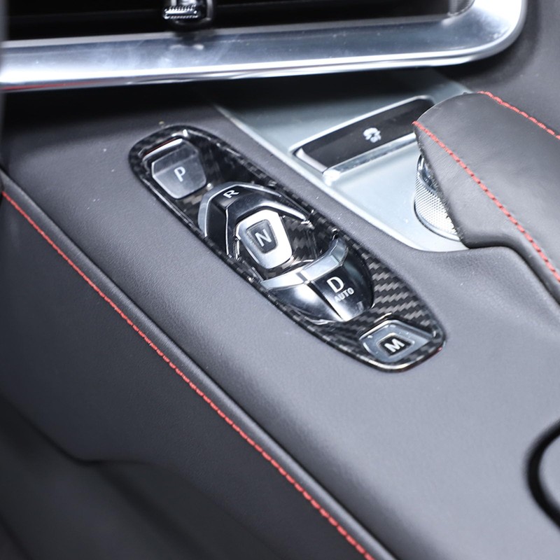 TOYCIDFG Car Center Console Gear Shift Button Panel Cover Trim