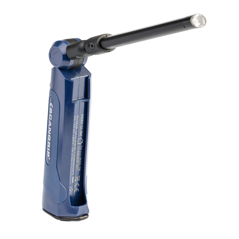 SCANGRIP 03.5610 - Linterna Mini Slim 3,7v Recargable [Energy Class