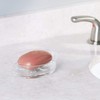 InterDesign Eva Bar Soap Dish for Bathroom Vanities, Kitchen Sink