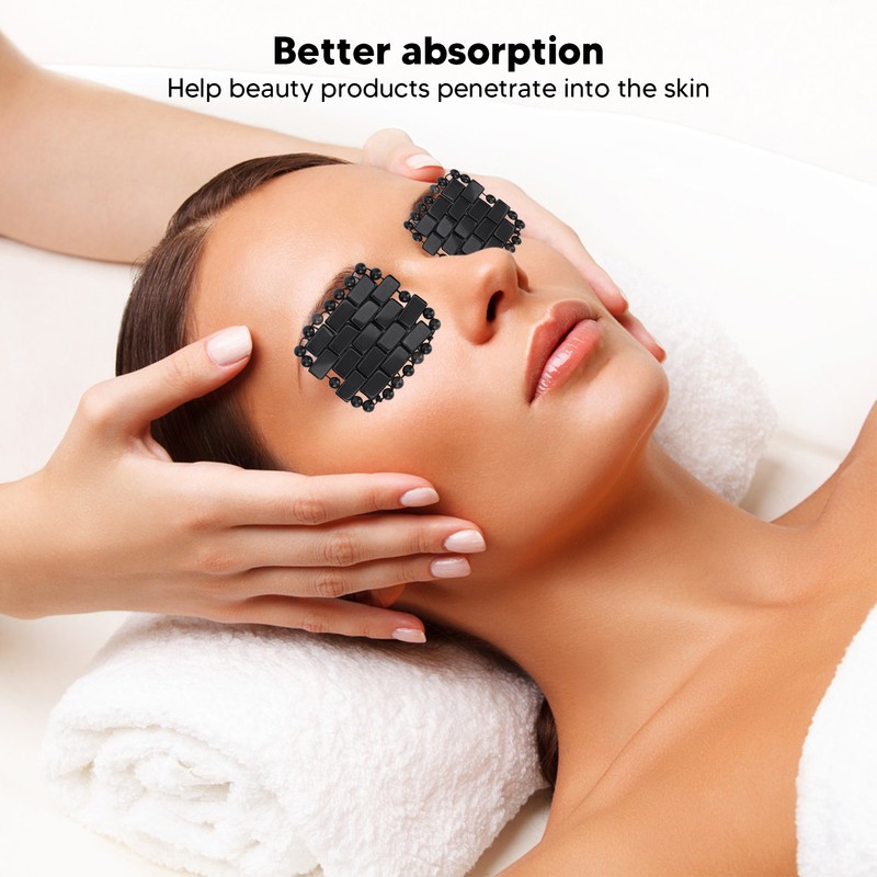 Small Jadestone Quartz Eye Pad Shape Gallery Reduce Swelling Tighten