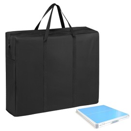 Loenel Folding Ping Pong Table Storage Bag, Portable Carry Bag for 6 x 3 FT Foldable Table Tennis Table - 37" D x 5" W x 37" H