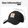 Black Fashion Baseball Cap Hat Men Women Corduroy Rooster in