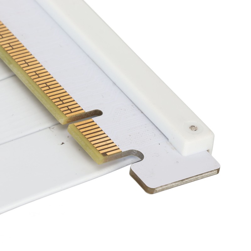 PCIE 4.0 X16 Riser Cable High Speed Flexible Double Sided