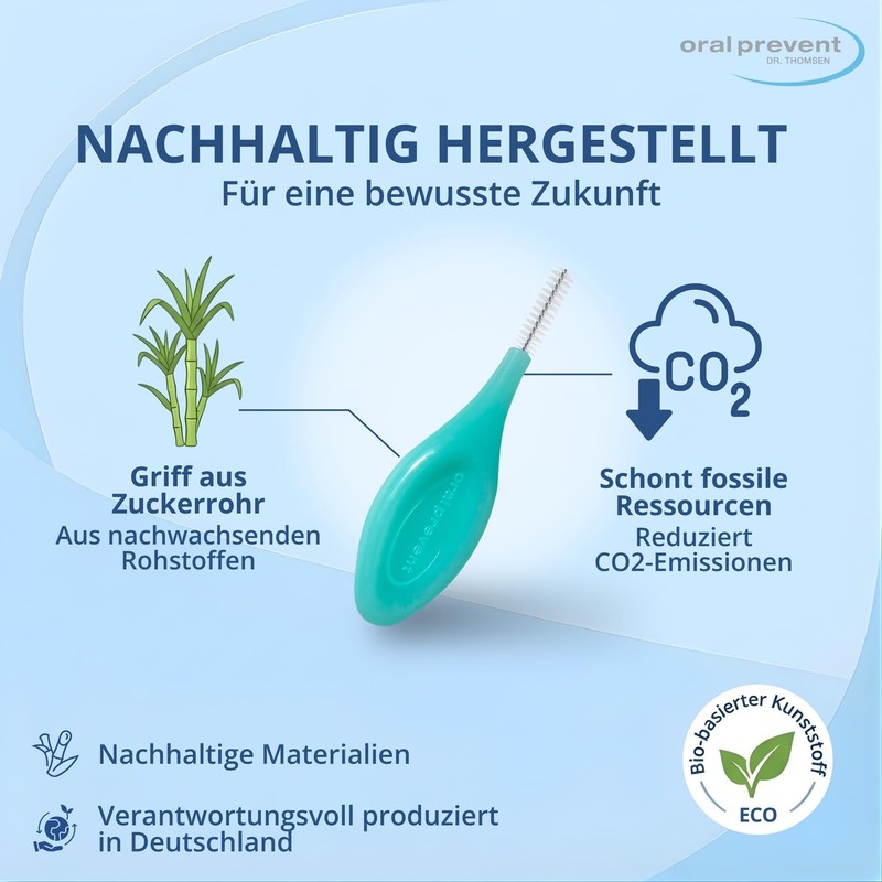 25 pieces: Smart Grip brushes made from bio-based plastic 25.00