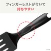 Tefal 274429 Long Spatula, Nylon Resin, Scratch Resistant, Dishwasher Safe,