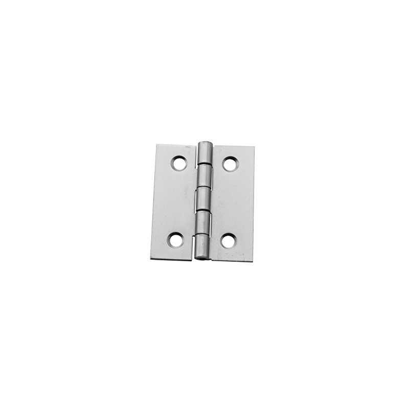 National Hardware, 1-1/2" x 1-1/4", Satin Nickel N211-014 Hinges