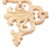 MUXSAM 2pcs 20 * 10cm(Rechts) Europäische Art Holz Skulptur Corner