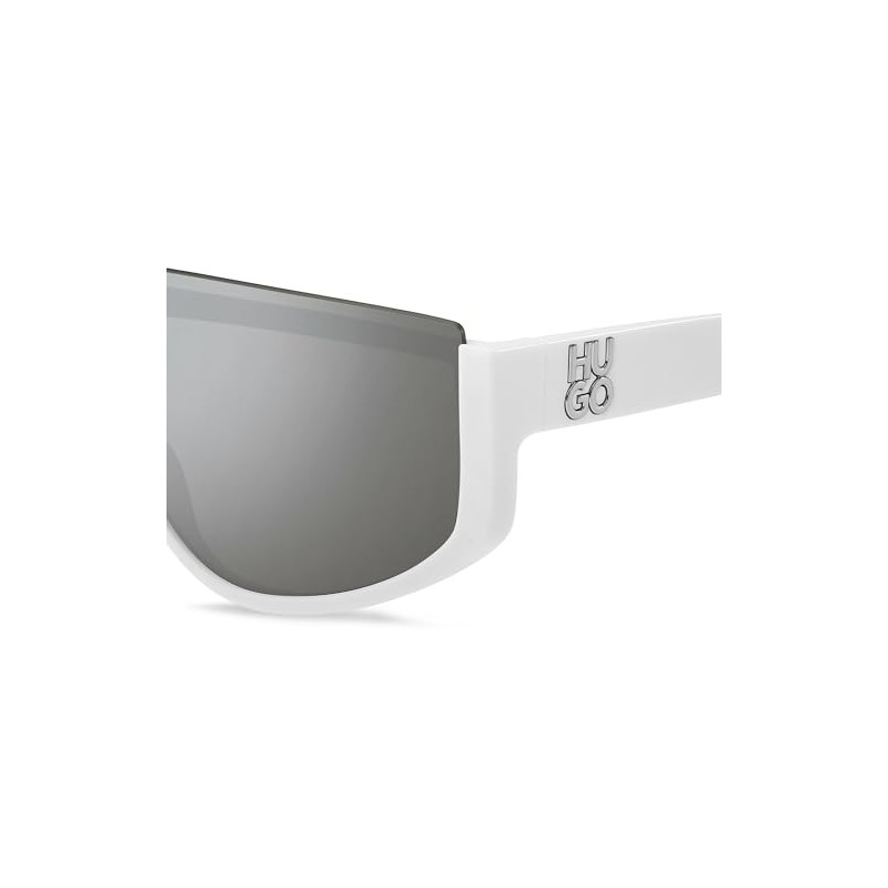 HUGO Men's Sunglasses, White