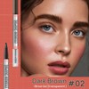 Eyebrow Pencil And Eyebrow Gel Clear, 2 In 1 Microblading