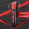 Hair Clippers Men Cordless Adjustable Blade 7 Limited Comb Cape