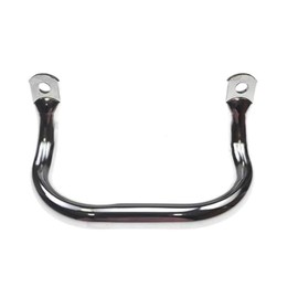 Handle Bar Grab Bar Compatible with Simson KR51 Swallow, SR4 Sparrow, Star, Sparrow, Hawk - Chrome Plated Jack-up Handle for Pannier Rack