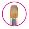 Naility! Gel Brush #5 Oval (Kolinsky Hair)