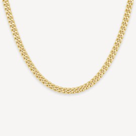 Gold Presidents, Premium Miami Cuban Link Chain - 5mm (18")