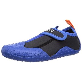 AKUA KW-4473N Marine Sports Snorkeling Shoes Kids Black x Blue (21) 7.9 inches (20 cm)