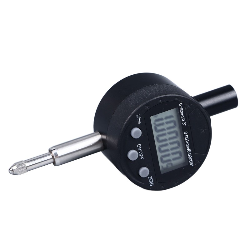 Dial Indicator Digital Display 0.00005in/0.001mm Resolution 0 to 8mm Range