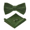 HOULIFE Bow Tie Set for Men – Adjustable Velvet Pre-tied
