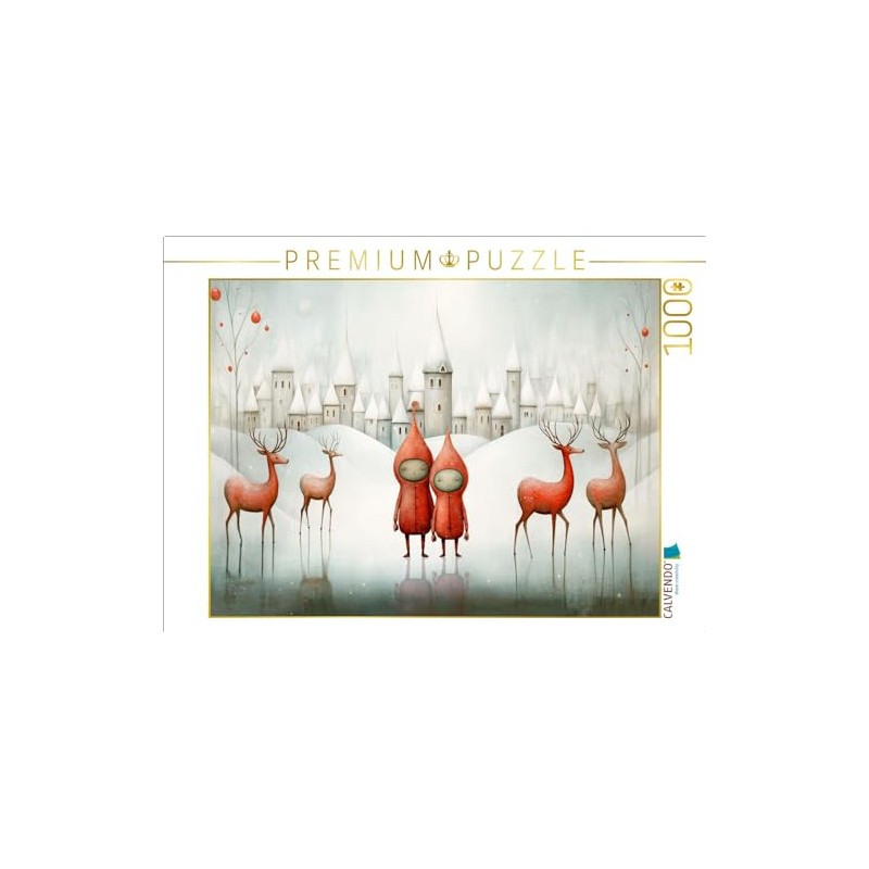 CALVENDO Puzzle Winter Calm | 1000 Pieces Size 25" x