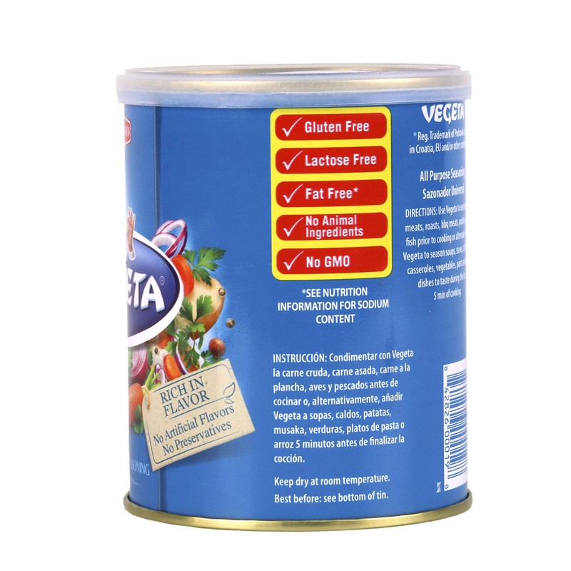 Vegeta Gourmet Seasoning Tin, 17.5 oz.