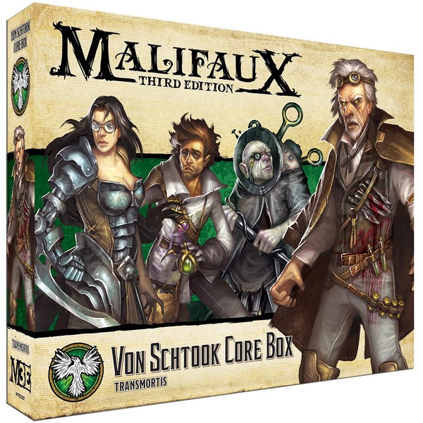 Malifaux Third Edition Resurrectionists Von Schtook Core Box