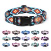 Suredoo Adjustable Nylon Dog Collar with Patterns, Soft Comfy Pet