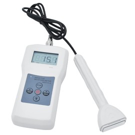 AMTAST Inductive Digital Humidity Meter Pinless Moisture Analyzer for Bee Pollen Wool Leather Wood Paper Card Building Materials Concrete Sand Measuring Range 0-90%