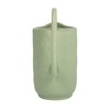 Bloomingville Modern Decorative Stoneware Handle, Sand Finish, Mint Green Pitcher