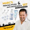 Marc's piercing care and anti-wild meat set for inflamed piercings